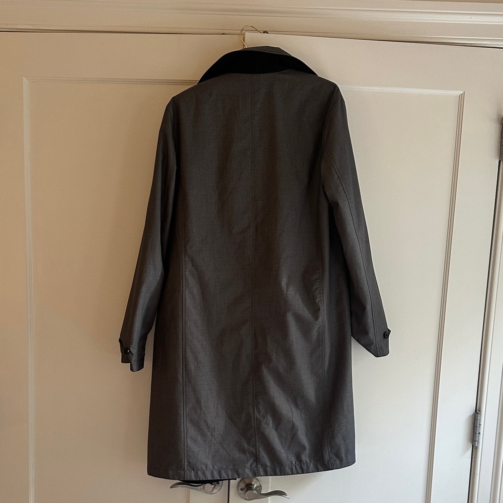 Reiss Men’s VITAL
REVERSIBLE MID-LENGTH COAT IN NAVY/GREY - Picture 11 of 12